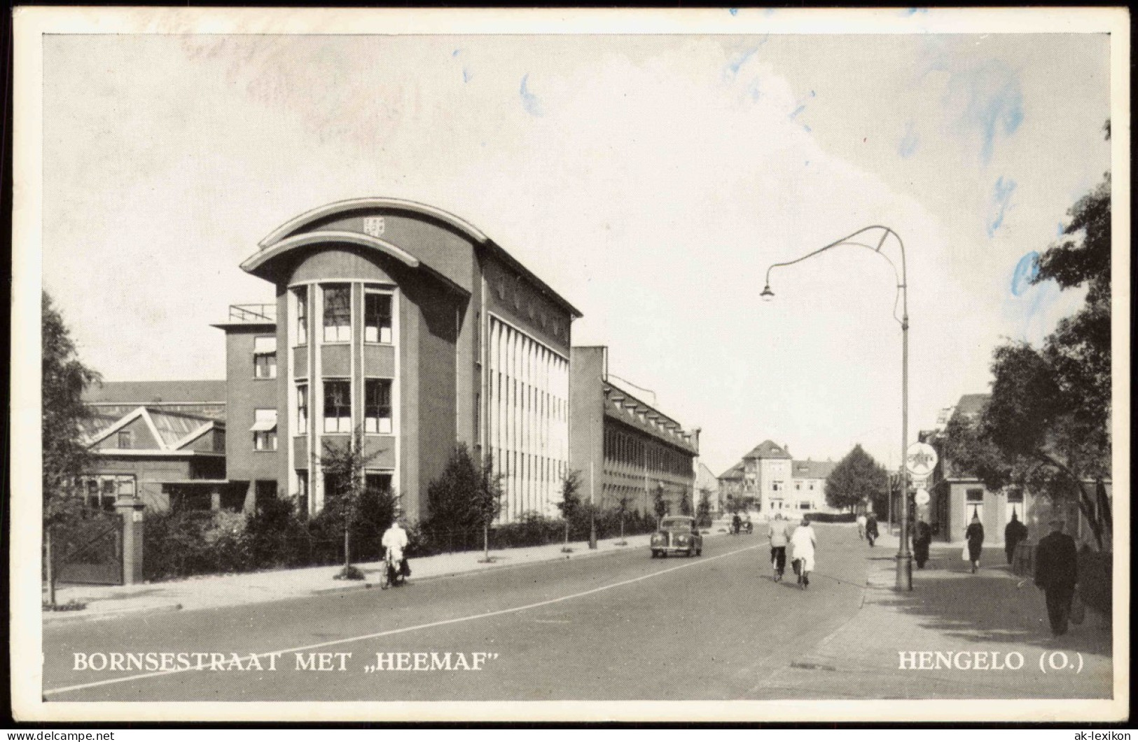 Postkaart Hengelo Bornsessttraat Met Heemaf 1965 - Hengelo (Ov)