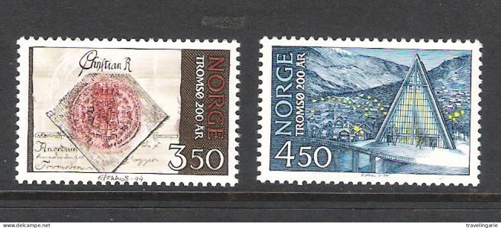 Norway 1994 Bicentenary Of The City Of Tromso   MNH ** - Unused Stamps