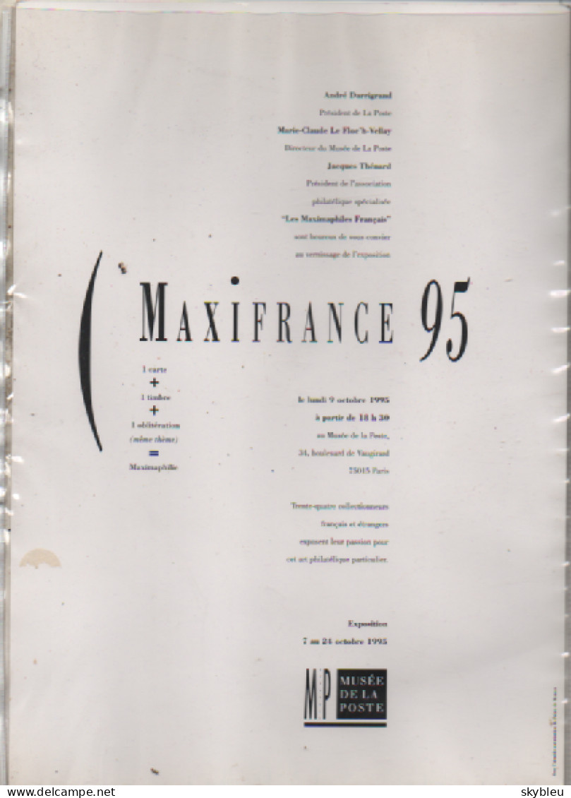 Carte Maximum Grand Format  MONACO - 1993 - Princesse Grace - Carte,timbre,oblitération, Maximaphile - - Lettres & Documents