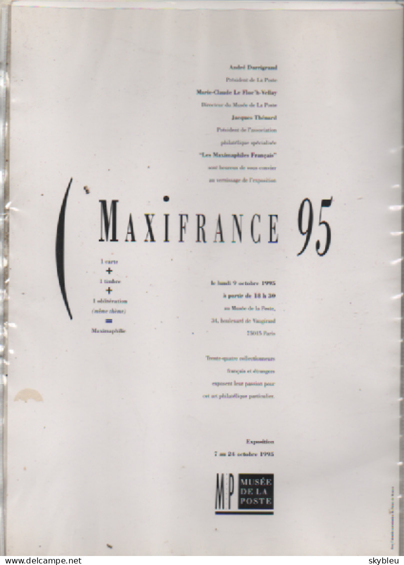 Carte Maximum Grand Format  MONACO - 1993 - Princesse Grace - Carte,timbre,oblitération, Maximaphile - - Storia Postale