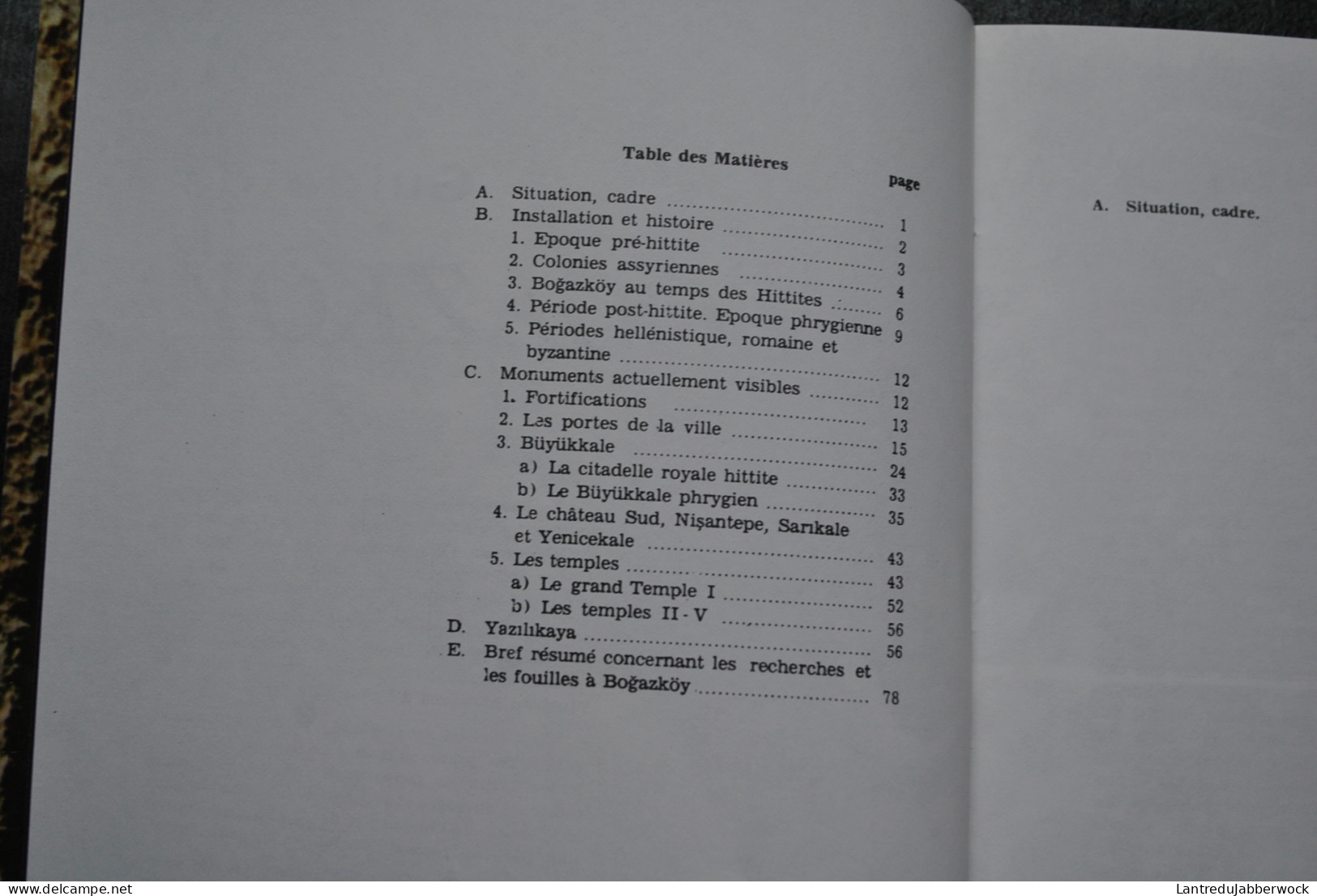 Kurt BITTEL Guide De BOGAZKOY Archéologie Turquie Anatolie Assyrien Hittite Phrygien Romain Byzantin Grec - Archäologie