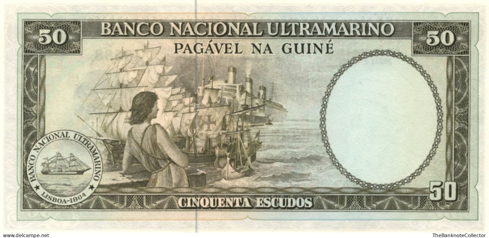 Portguese Guinea 50 Escudos 1971 P-44 UNC - Altri – Africa