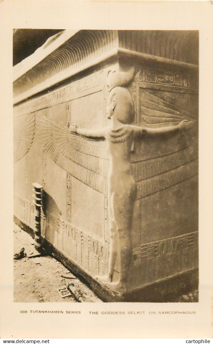 Egyptology - Carnet de 21 cpa circa 1925 - Trésor de Tutankhamun Toutankhamon Tomb Pharaon Pharaoh RRR