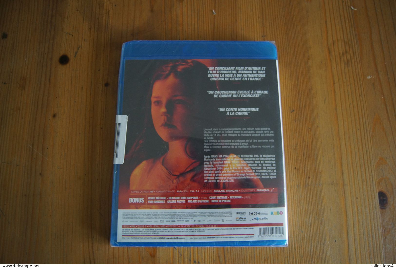 DARK TOUCH  DVD BLUE RAY NEUF SCELLE SORTIE 2013 - Horreur