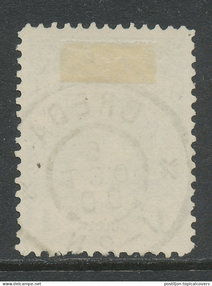 Em. 1899 Grootrondstempel Breda 1900 - Poststempel