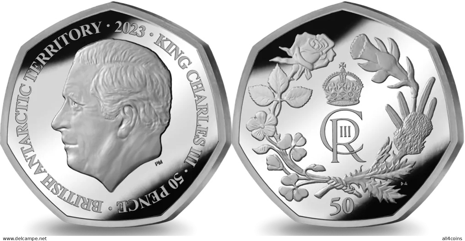 BAT. 2013 (Coin KM#NL. Proof-Like) Celebrating The Accession Of HM King Charles III - Sonstige & Ohne Zuordnung