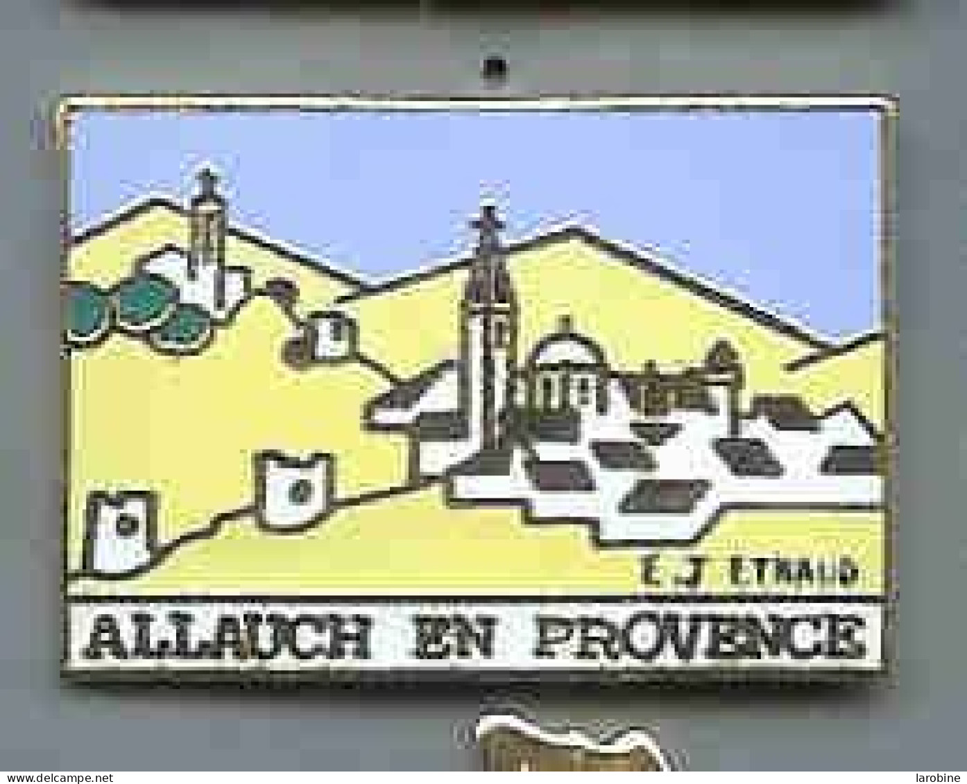 @@ Clocher église Village D' ALLAUCH En Provence Bouches Du Rhône (2x2.8) EGF @@vi01 - Villes