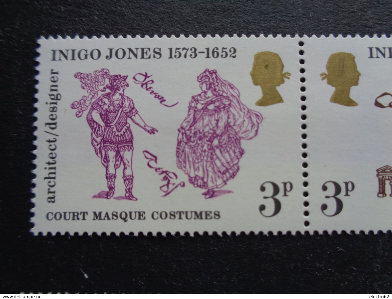 Grande-Bretagne Great Britain Inigo Jones Architecte Großbritannien 1973 Neuf Architect Architekt Arquitecto Architetto - Unused Stamps