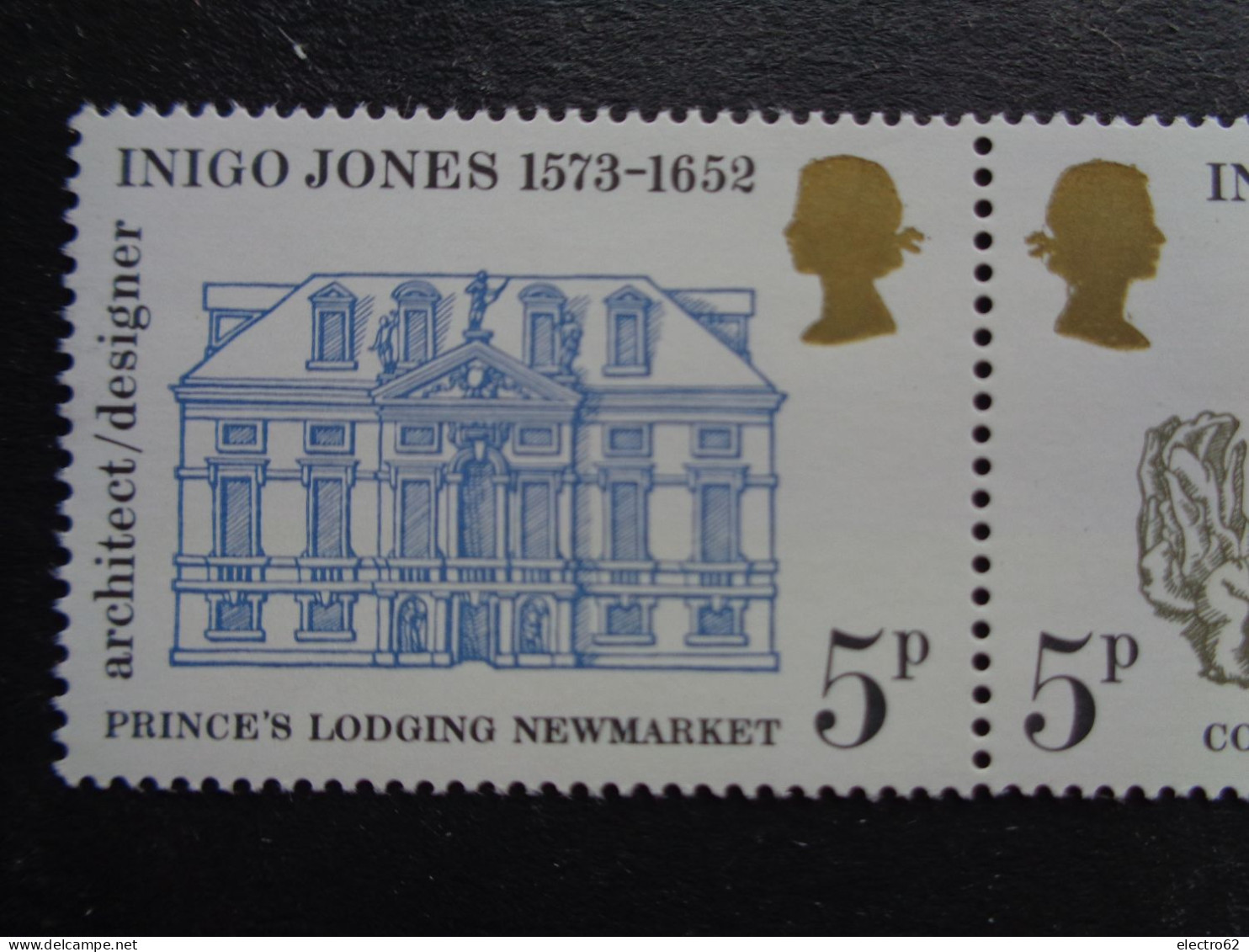 Grande-Bretagne Great Britain Inigo Jones Architecte Großbritannien 1973 Neuf Architect Architekt Arquitecto Architetto - Unused Stamps