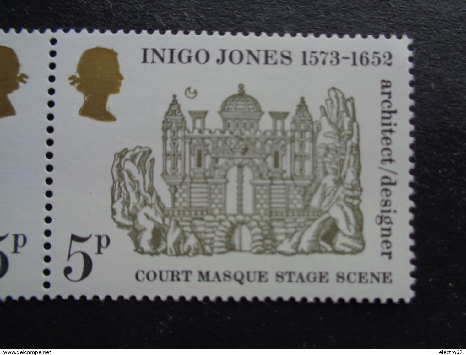 Grande-Bretagne Great Britain Inigo Jones Architecte Großbritannien 1973 Neuf Architect Architekt Arquitecto Architetto - Unused Stamps