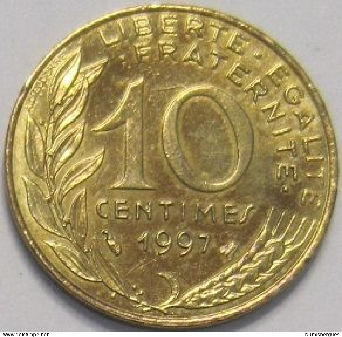 Pièce De Monnaie 10 Centimes Marianne 1997 - 10 Centimes