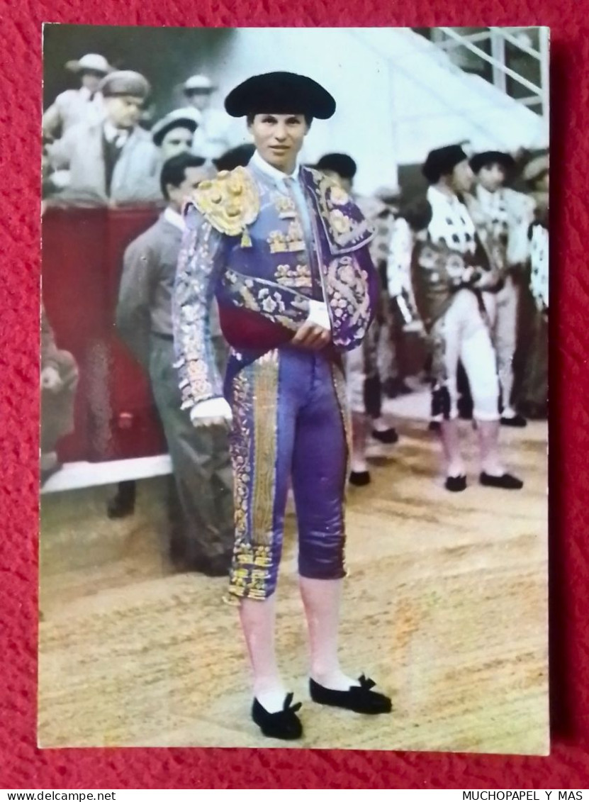 POSTAL CARTE POSTALE Nº 137 EL CORDOBÉS TORERO TOREO TOROS...FOTO MATEOS..ANÍS IDEAL CAZALLA 1964...TAUREAUX ESPAGNE.... - Corridas