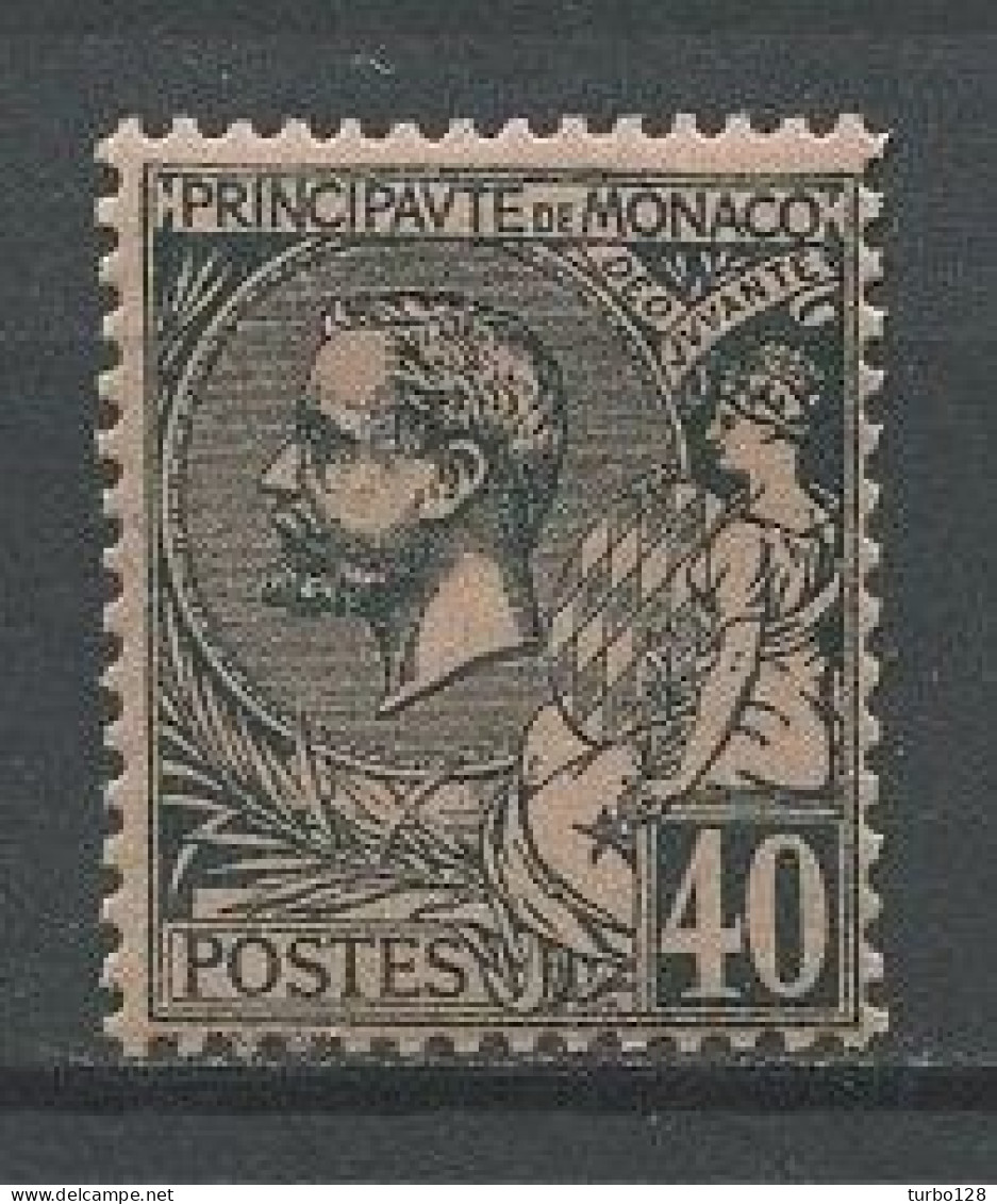 MONACO 1891 N° 17 * Neuf MH Trace Charnière Petite Rousseur C 5 € Prince Albert Ier - Neufs