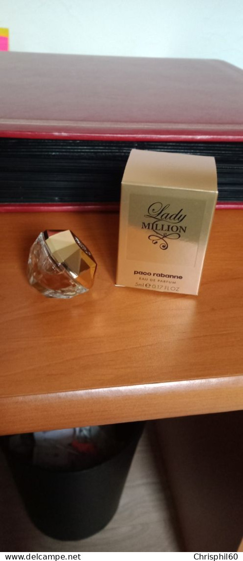 Miniature Eau De Parfum Lady Million De Paco Rabanne - Miniaturen Damendüfte (mit Verpackung)