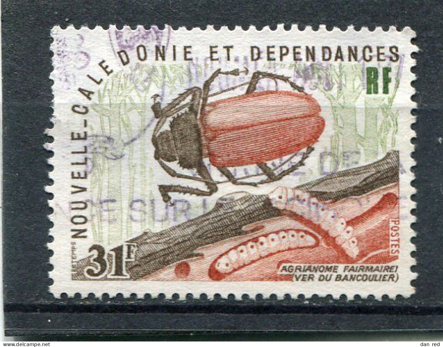 NOUVELLE CALEDONIE N° 407 (Y&T) (Oblitéré) - Usados