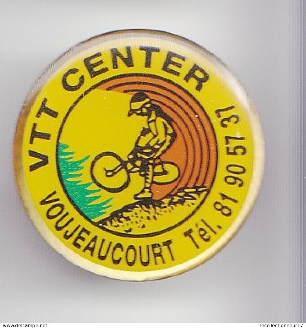 Pin's VTT Center Voujeaucourt  Vélo Cyclisme   Réf 5172 - Wielrennen