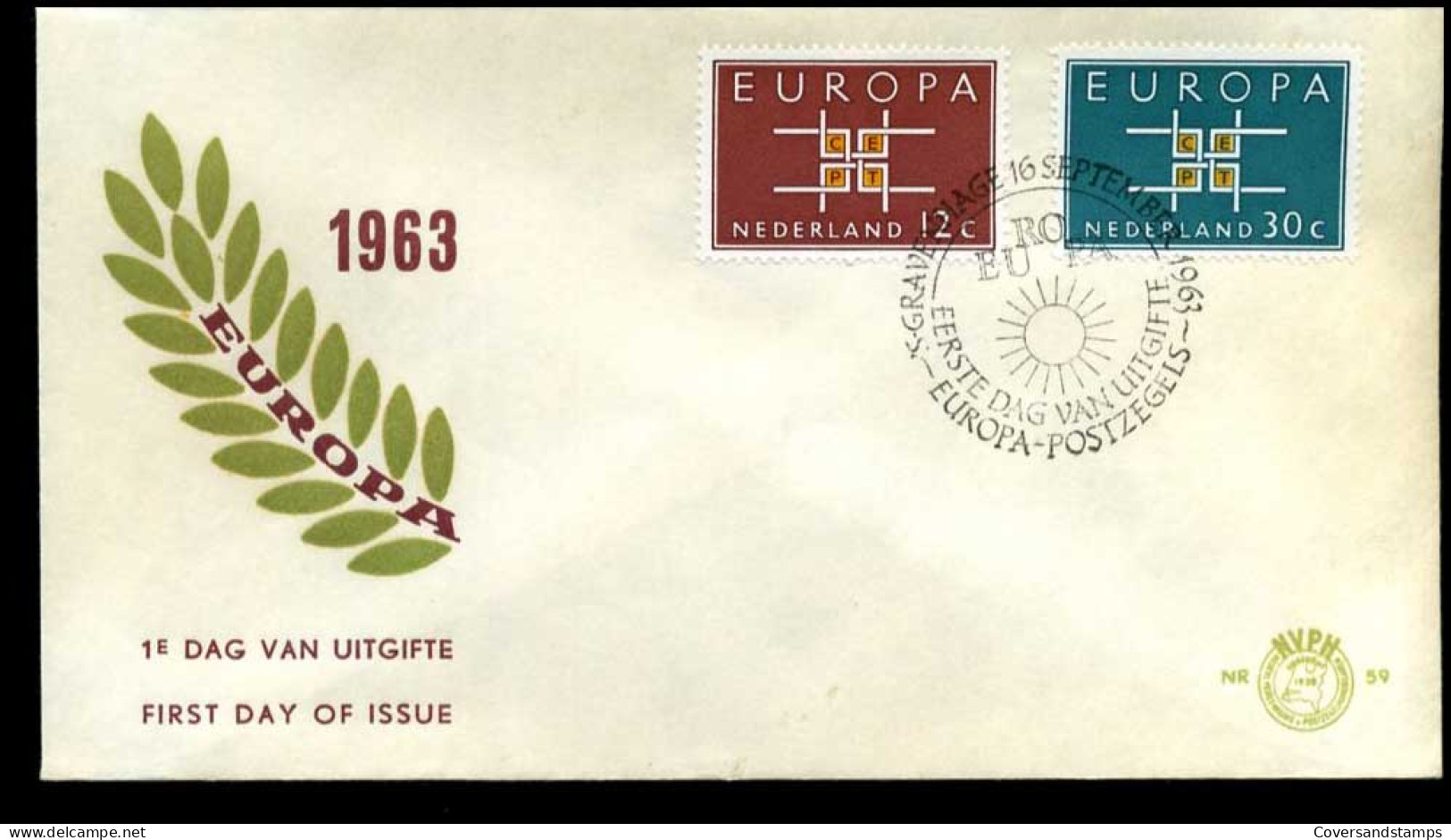 Nederland - FDC - Europa CEPT 1963 - 1963