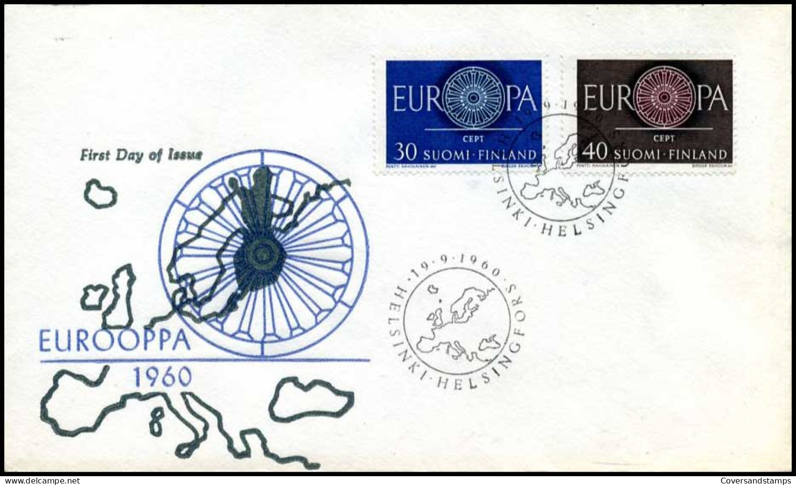  Finland - FDC - Europa CEPT 1960 - 1960