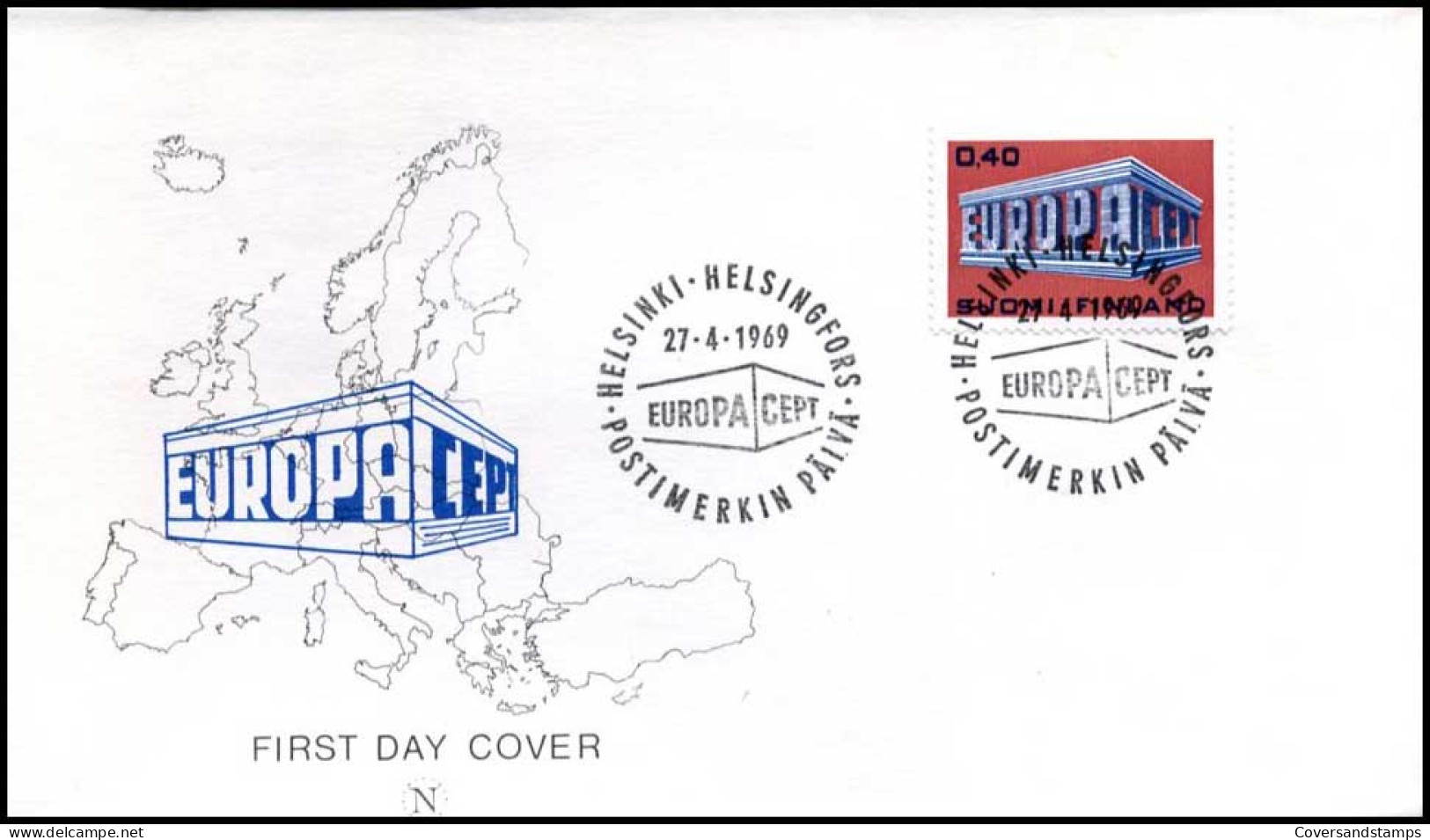  Finland - FDC - Europa CEPT 1969 - 1969