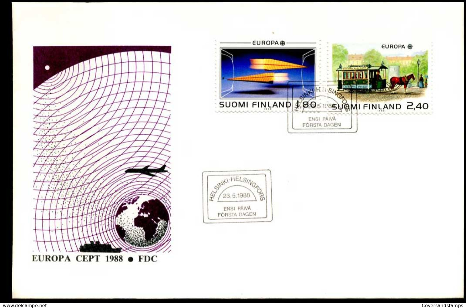  Finland - FDC - Europa CEPT 1988 - 1988