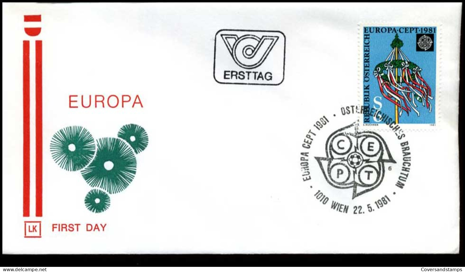  Oostenrijk - FDC - Europa CEPT 1981 - 1981