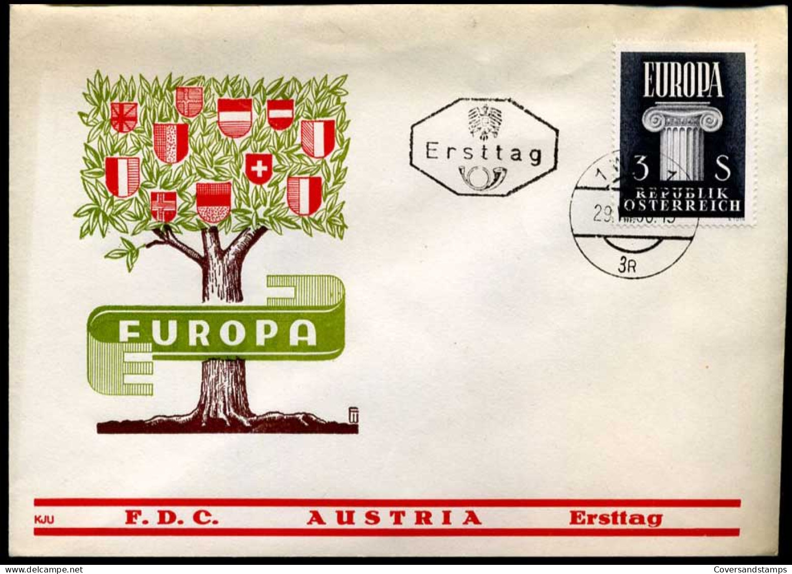  Oostenrijk - FDC - Europa CEPT 1960 - 1960