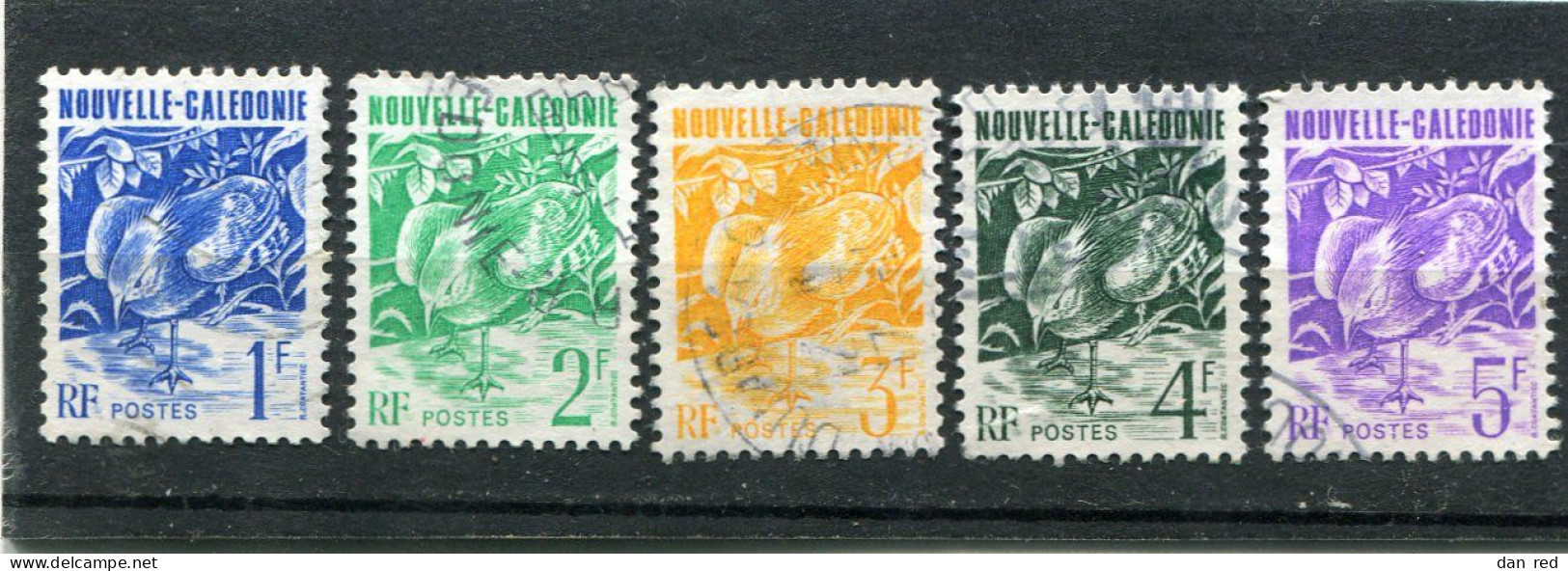 NOUVELLE CALEDONIE N° 602 A 608 (Y&T) (Oblitéré) - Used Stamps
