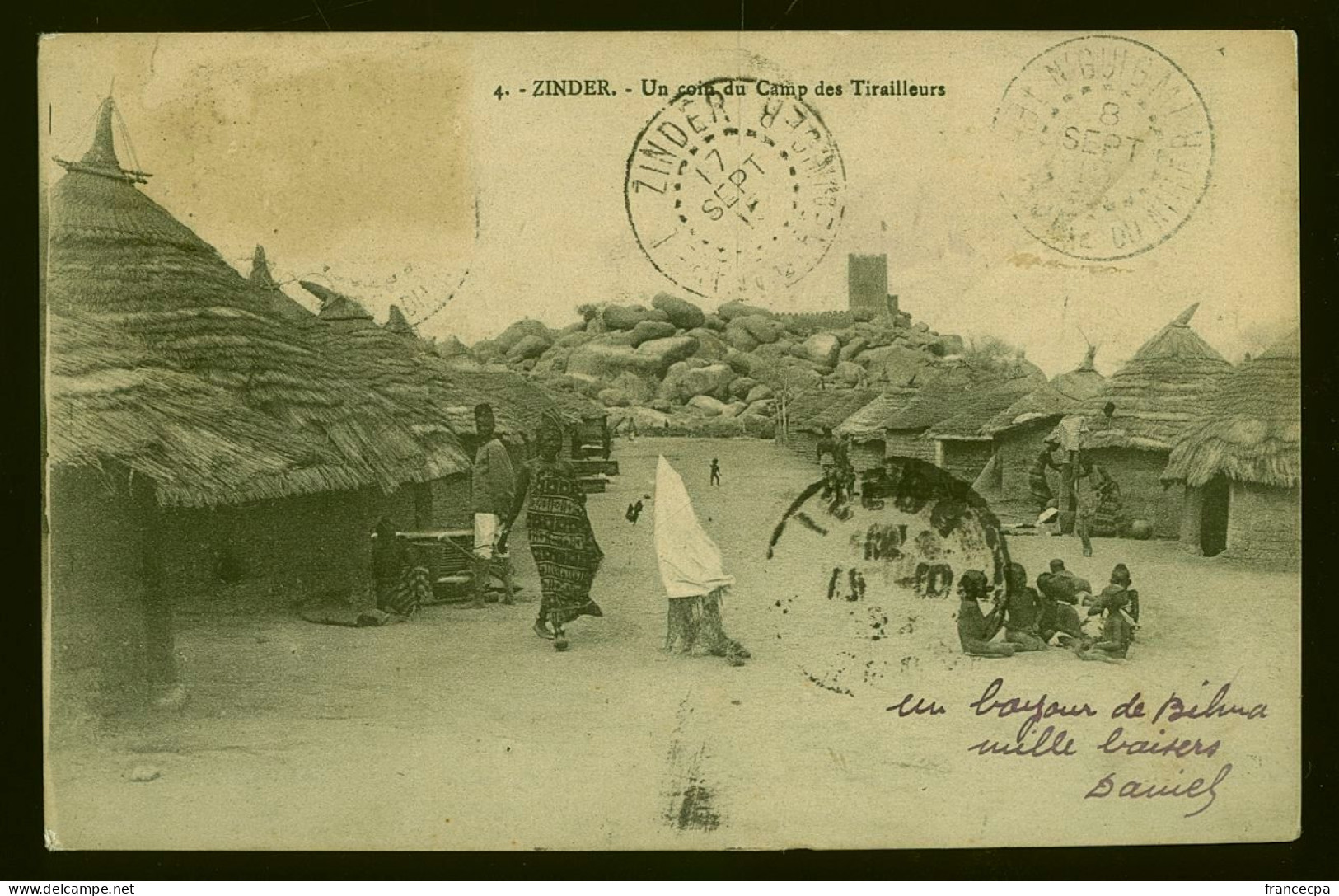 NIGER 006 - ZINDER - Un Coin Du Camp Des Tirailleurs - Niger