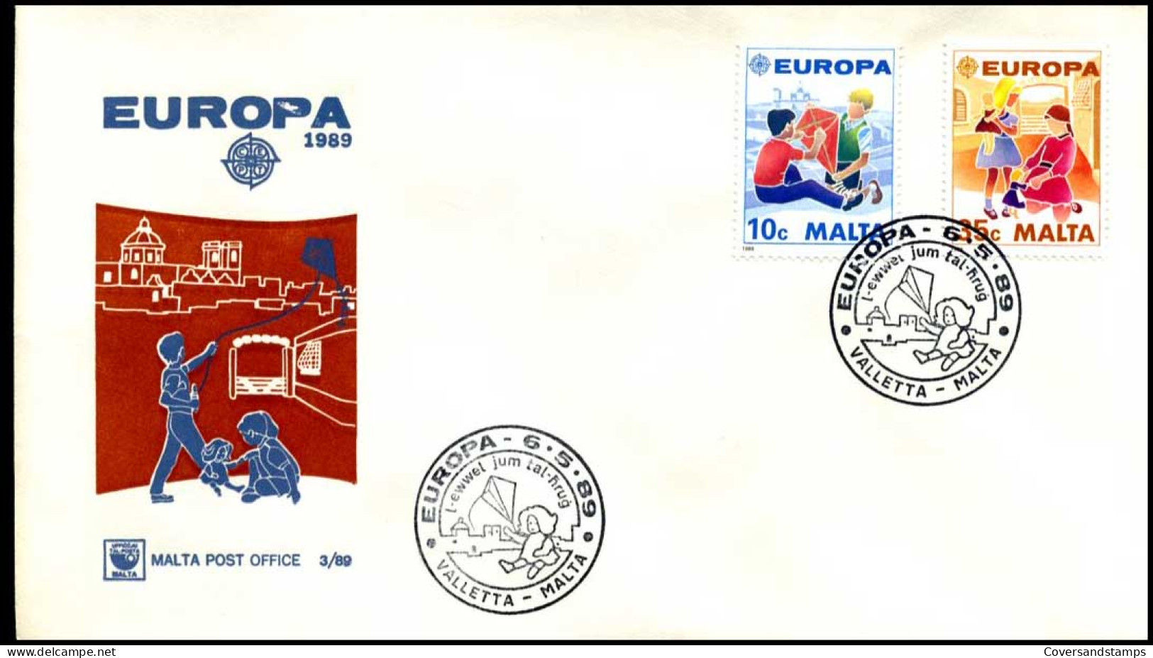  Malta - FDC - Europa CEPT 1989 - 1989
