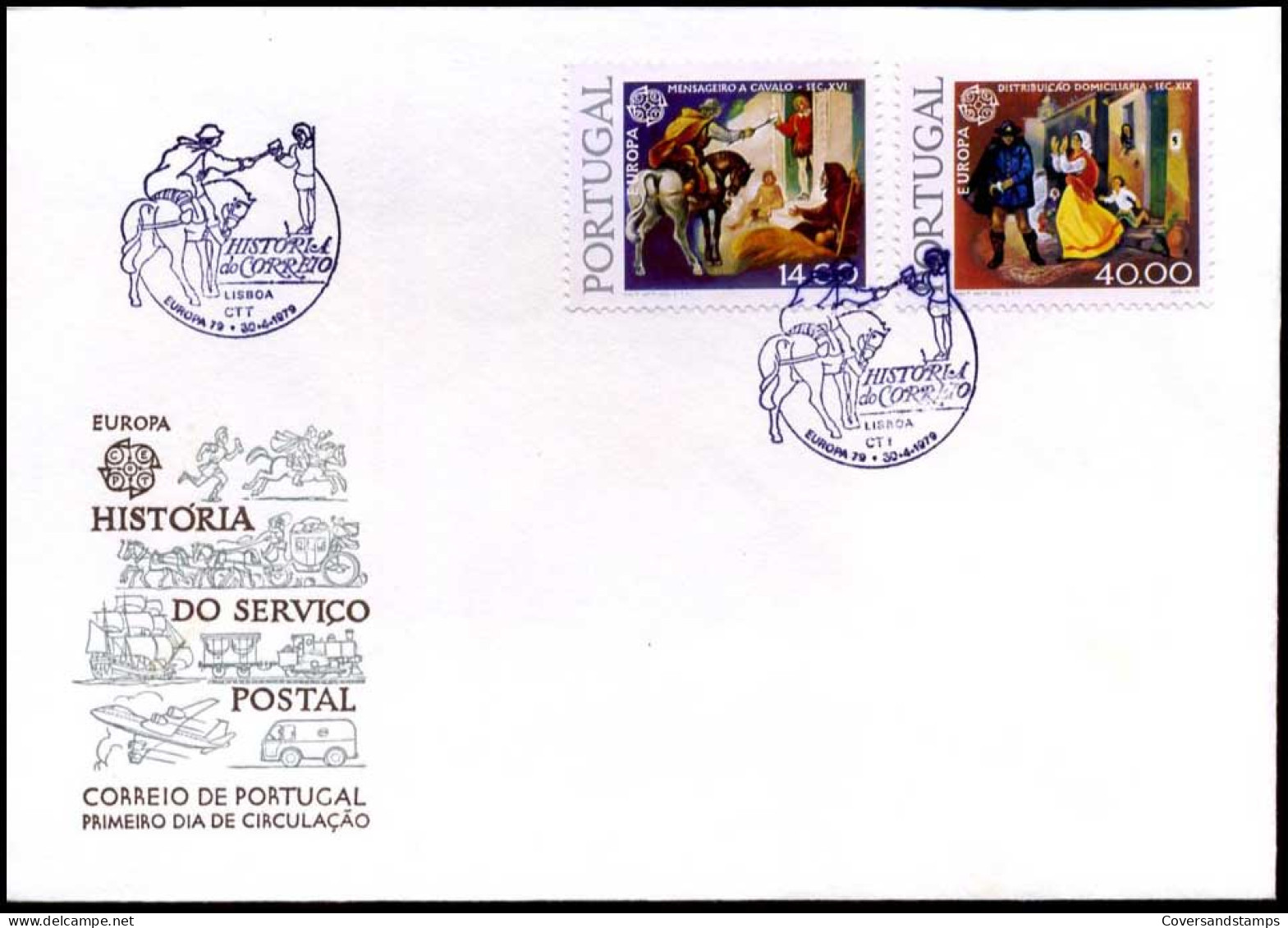  Portugal - FDC - Europa CEPT 1979 - 1979