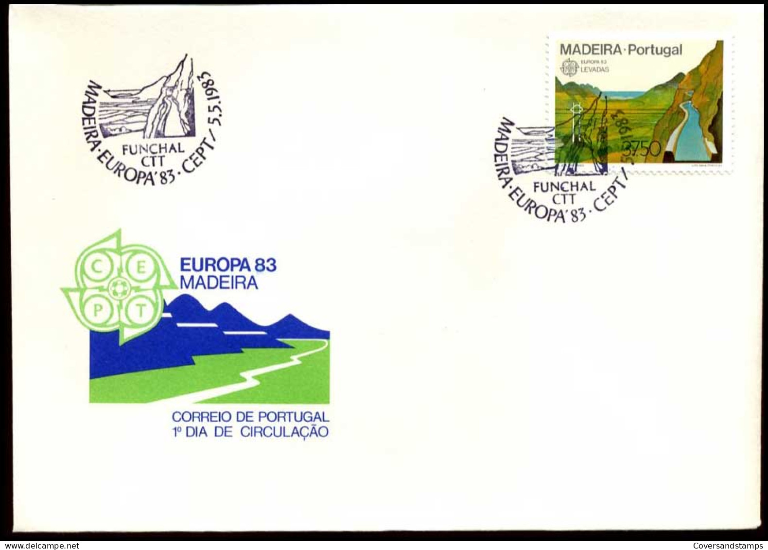  Madeira - FDC - Europa CEPT 1983 - 1983