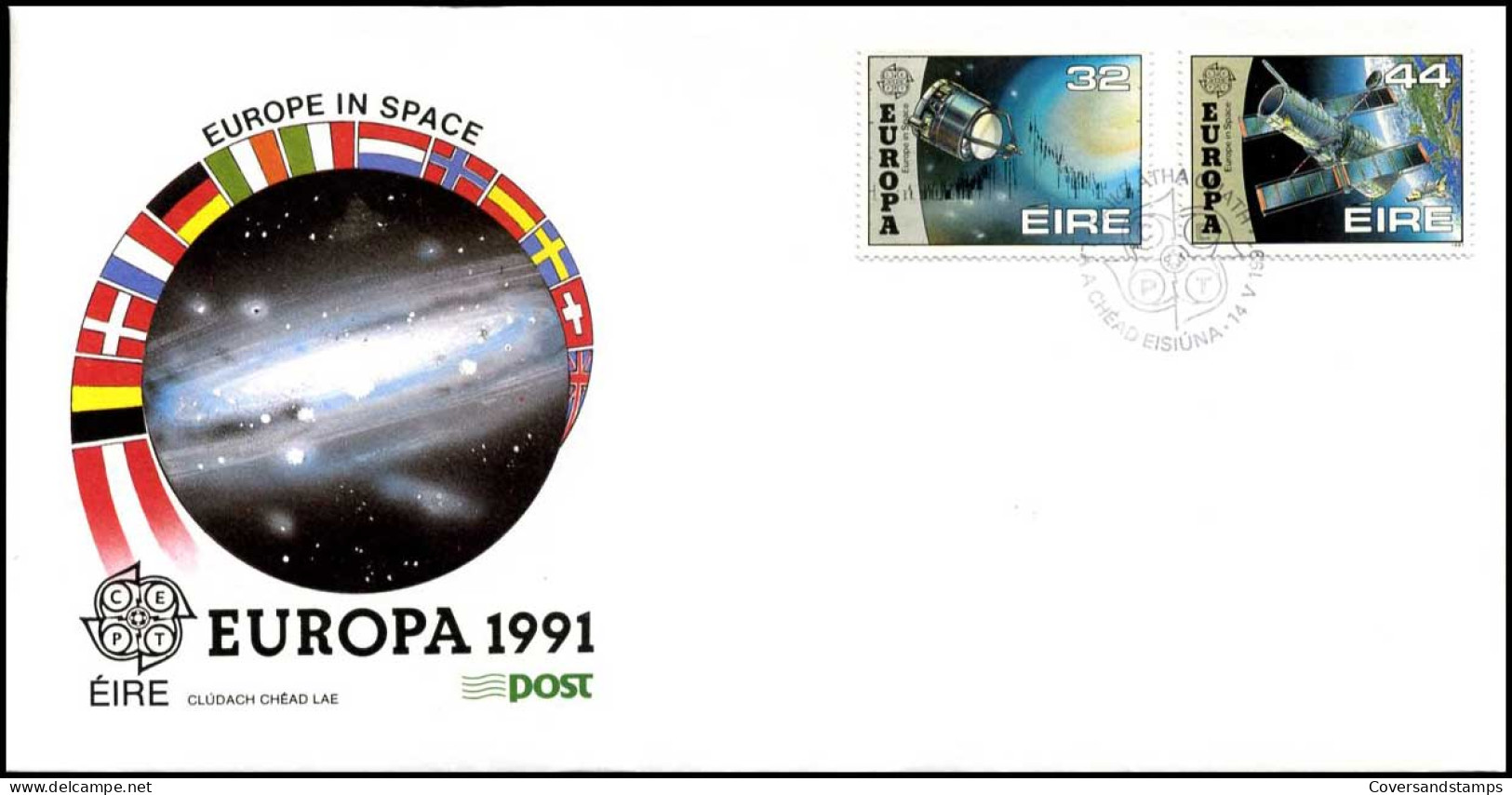  Ierland - FDC - Europa CEPT 1991 - 1991