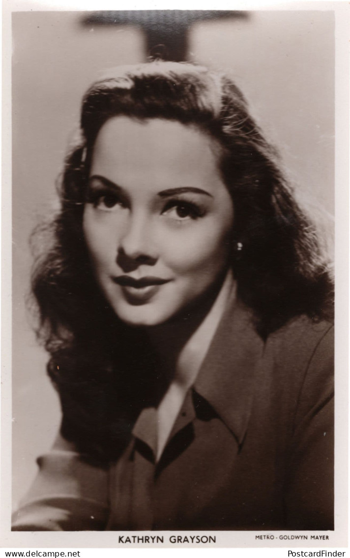 Kathryn Grayson Picturegoer Vintage PB Rare Real Photo Postcard - Actors & Comedians