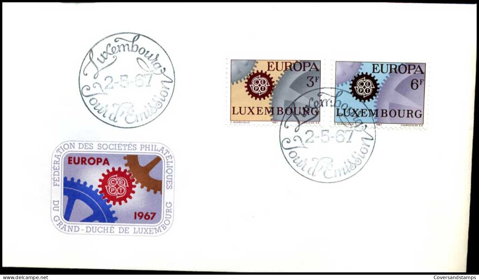  Luxembourg - FDC - Europa CEPT 1967 - 1967