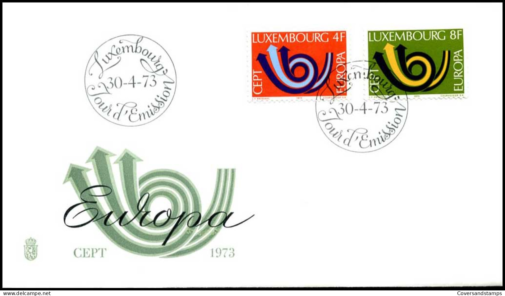  Luxembourg - FDC - Europa CEPT 1973 - 1973