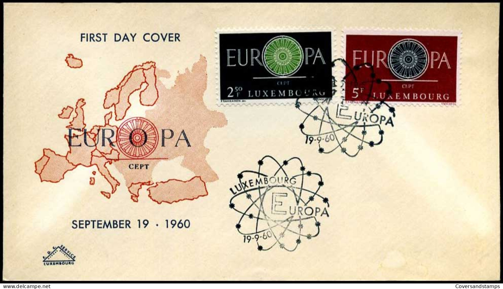  Luxembourg - FDC - Europa CEPT 1960 - 1960
