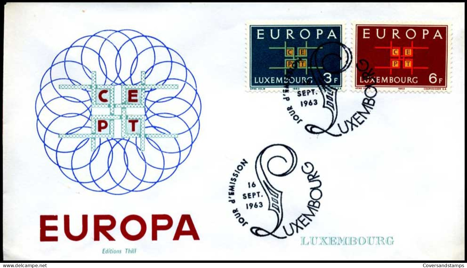  Luxembourg - FDC - Europa CEPT 1963 - 1963