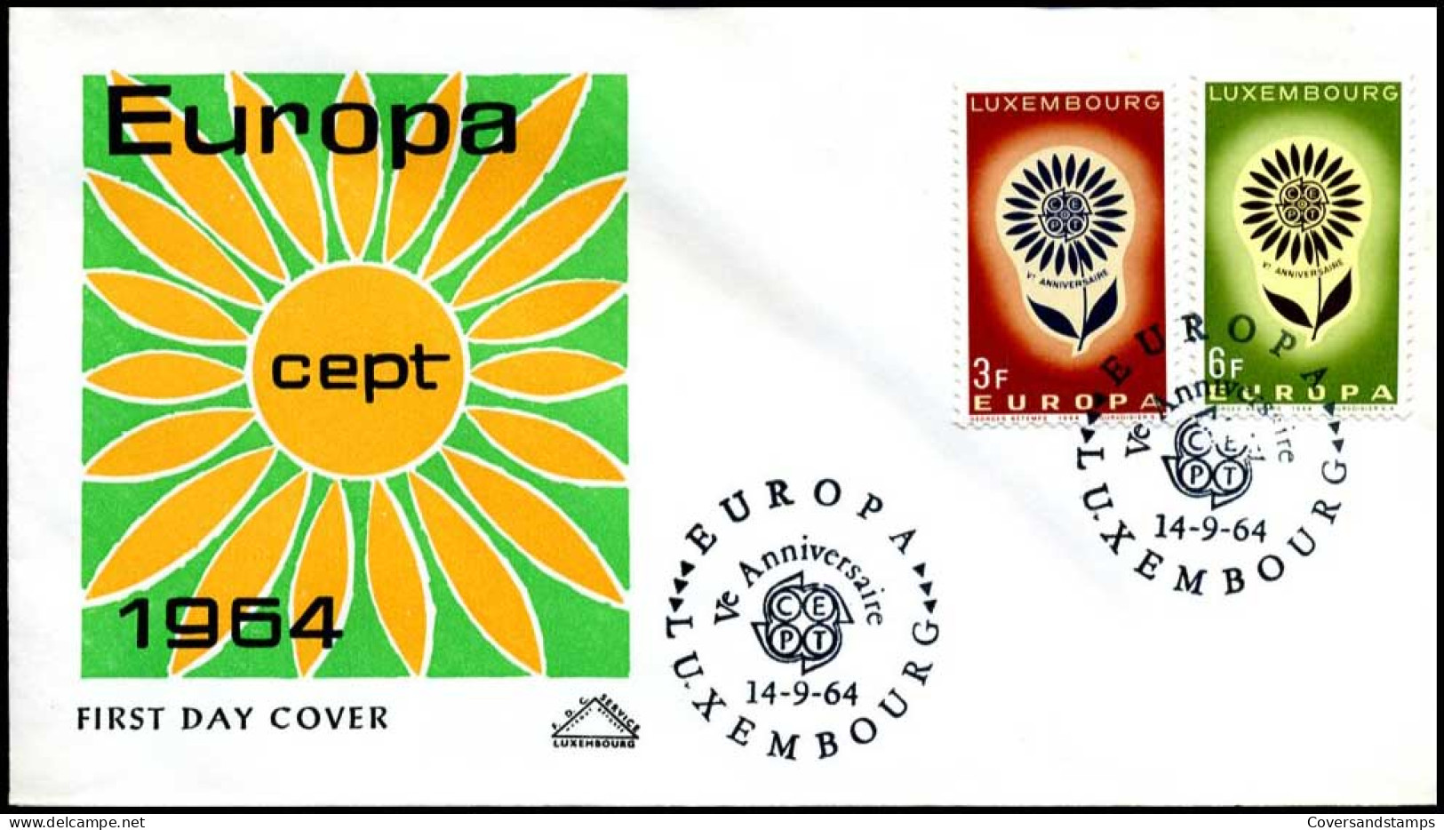  Luxembourg - FDC - Europa CEPT 1964 - 1964