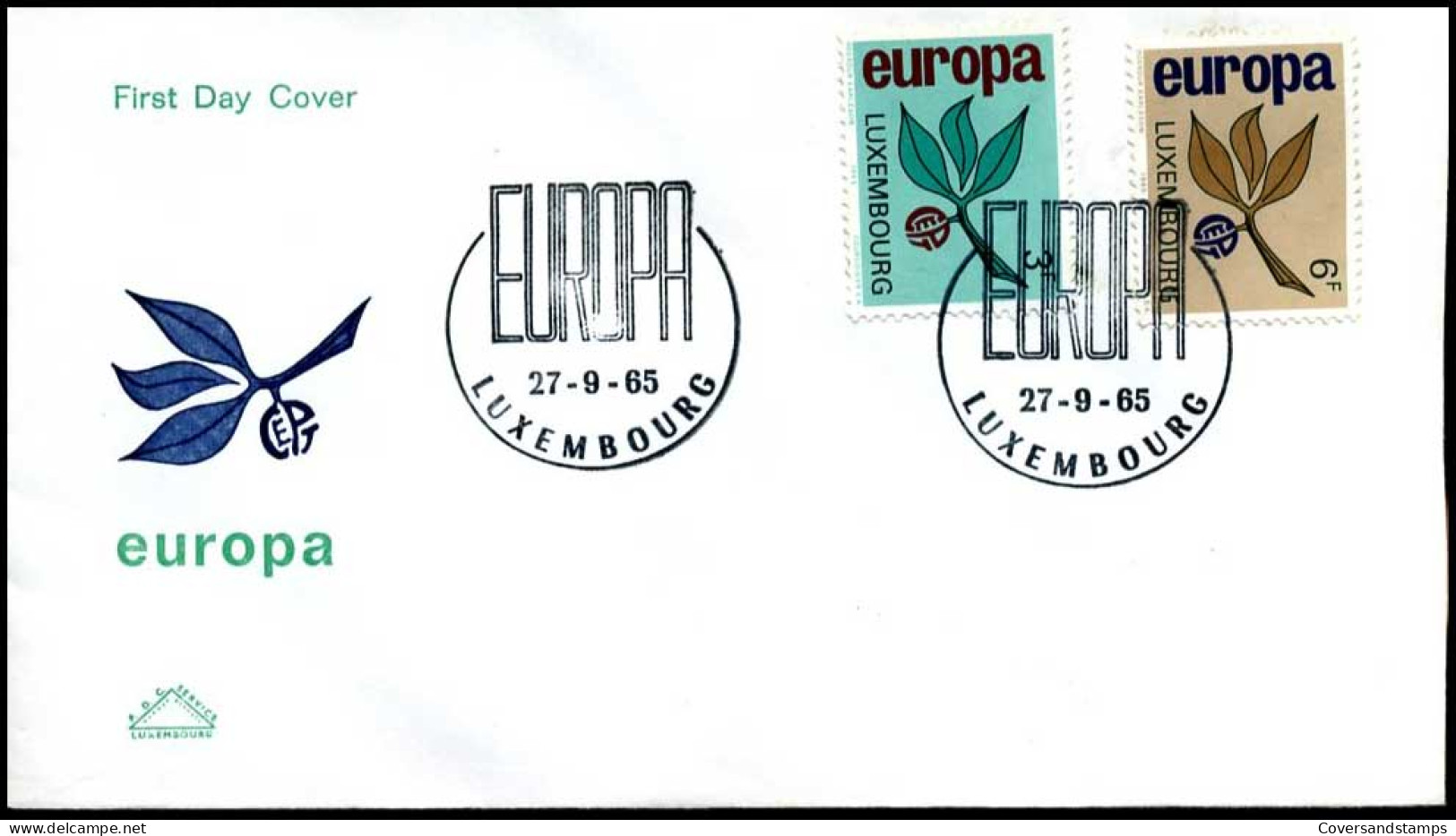 Luxembourg - FDC - Europa CEPT 1965 - 1965