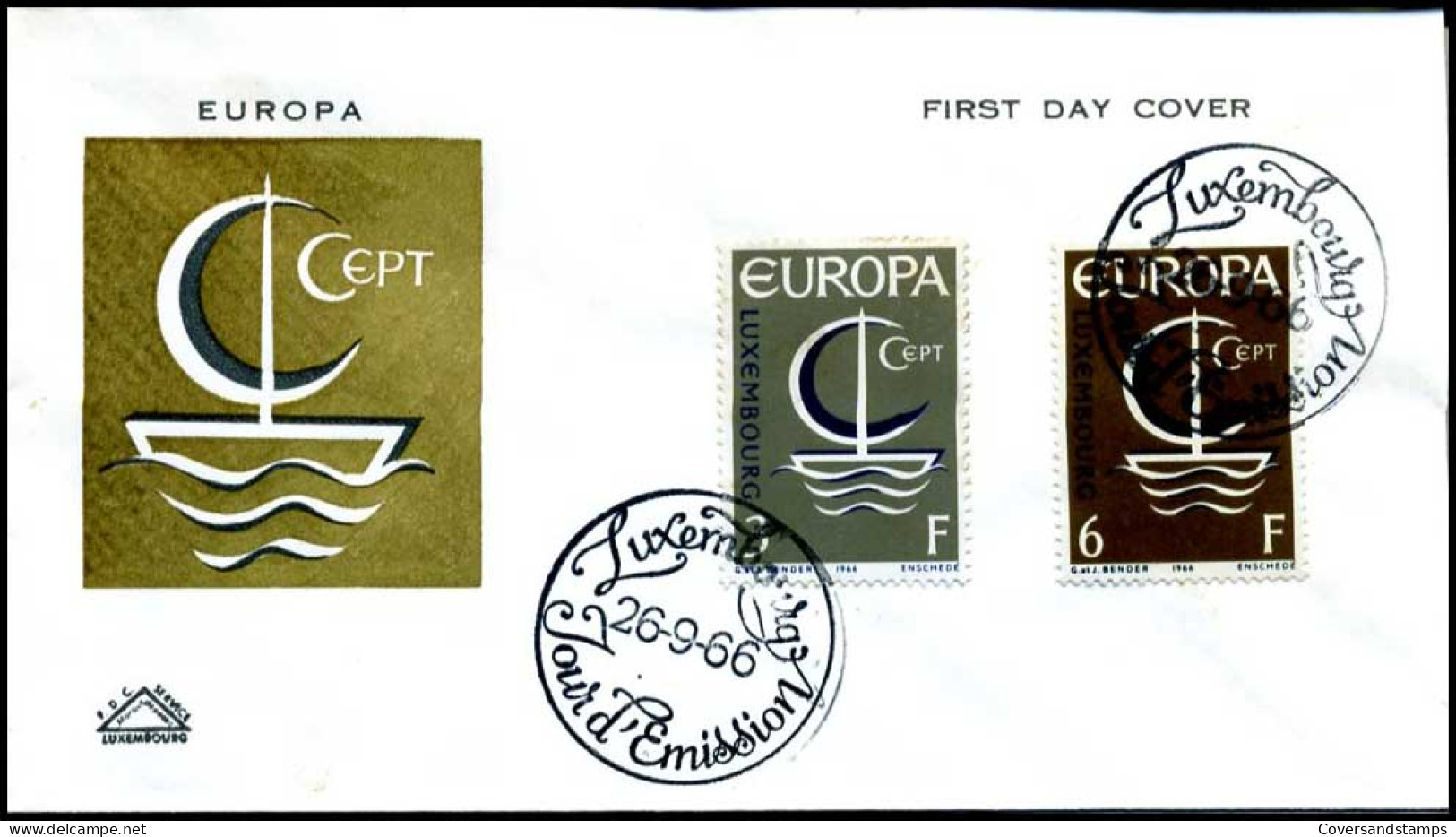  Luxembourg - FDC - Europa CEPT 1966 - 1966