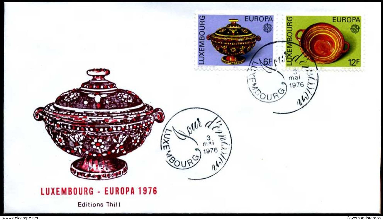  Luxembourg - FDC - Europa CEPT 1976 - 1976