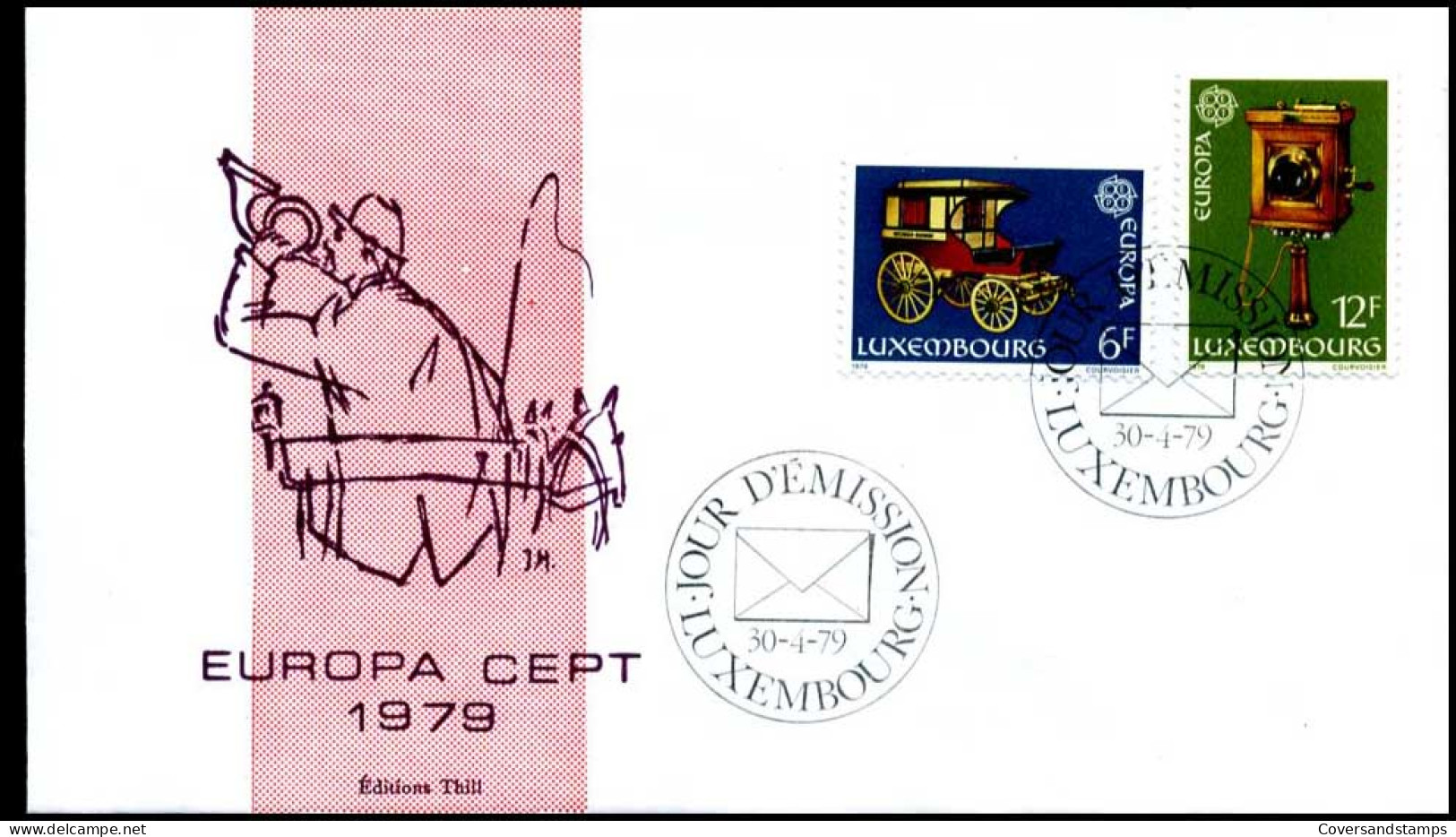  Luxembourg - FDC - Europa CEPT 1979 - 1979