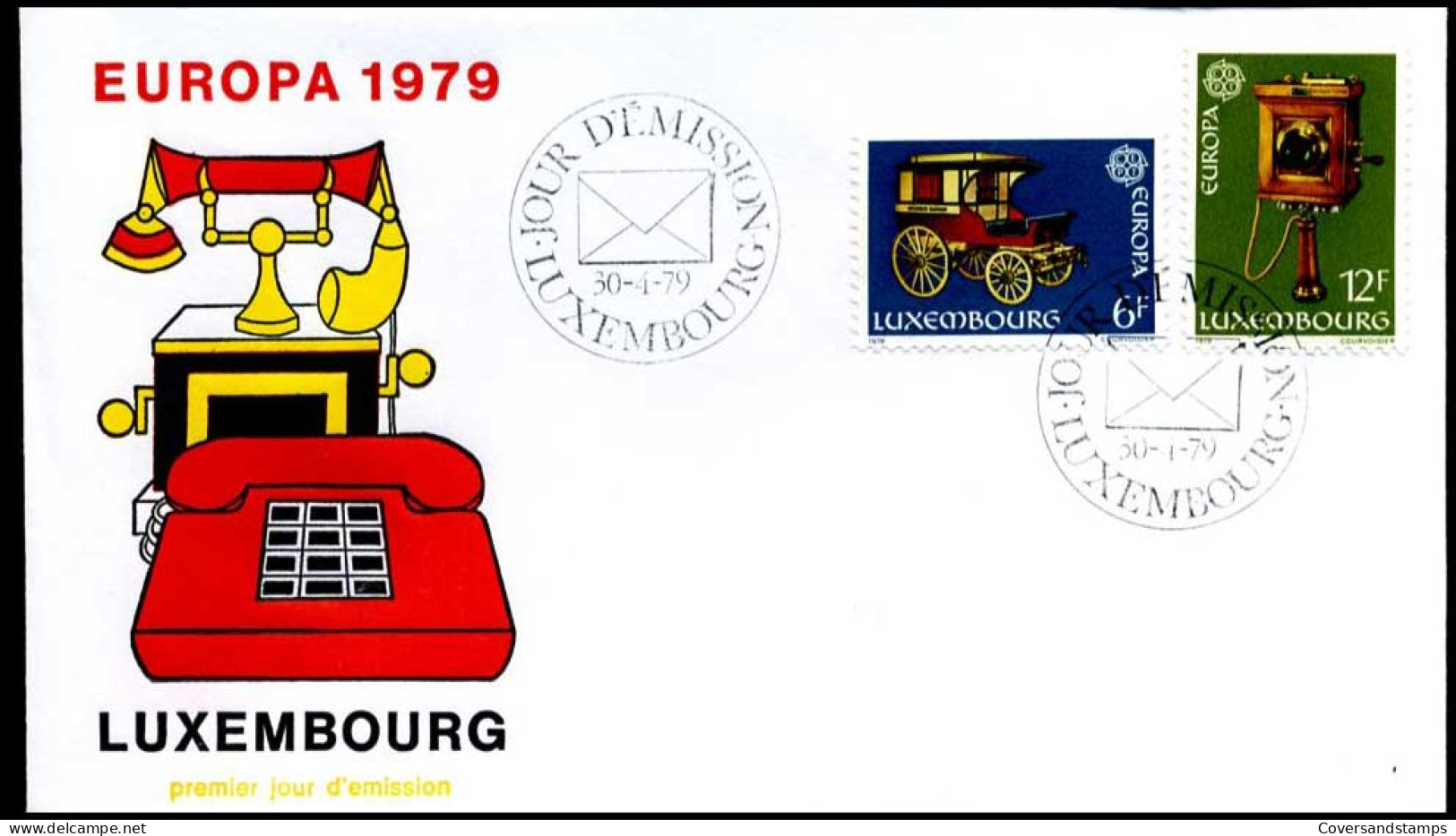  Luxembourg - FDC - Europa CEPT 1979 - 1979