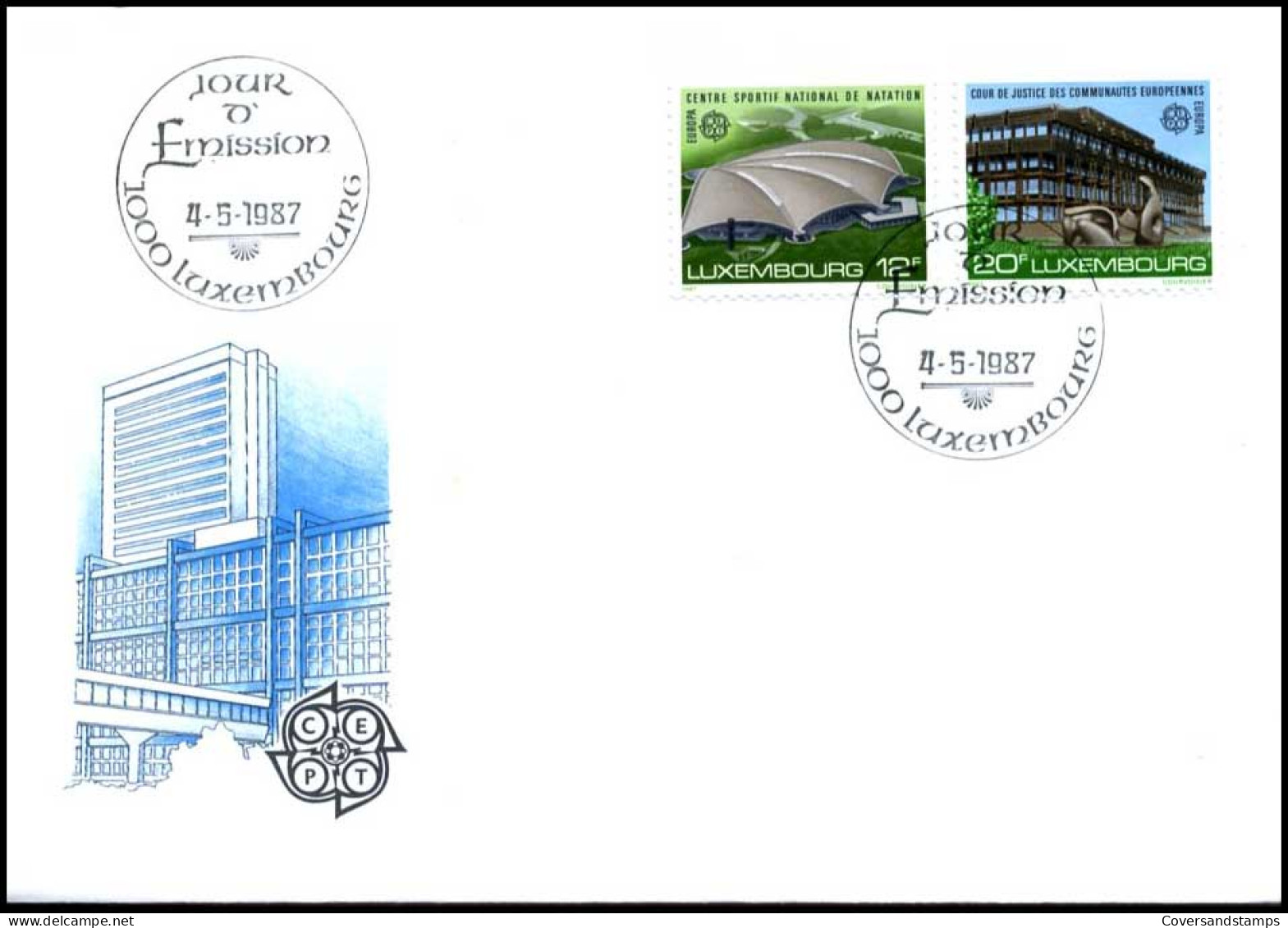  Luxembourg - FDC - Europa CEPT 1987 - 1987