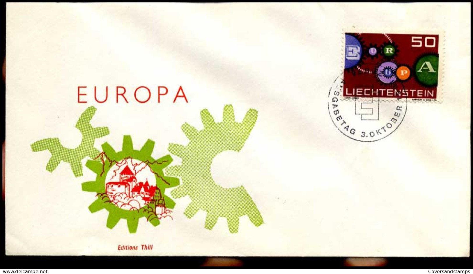  Liechtenstein - FDC - Europa CEPT 1961 - 1961