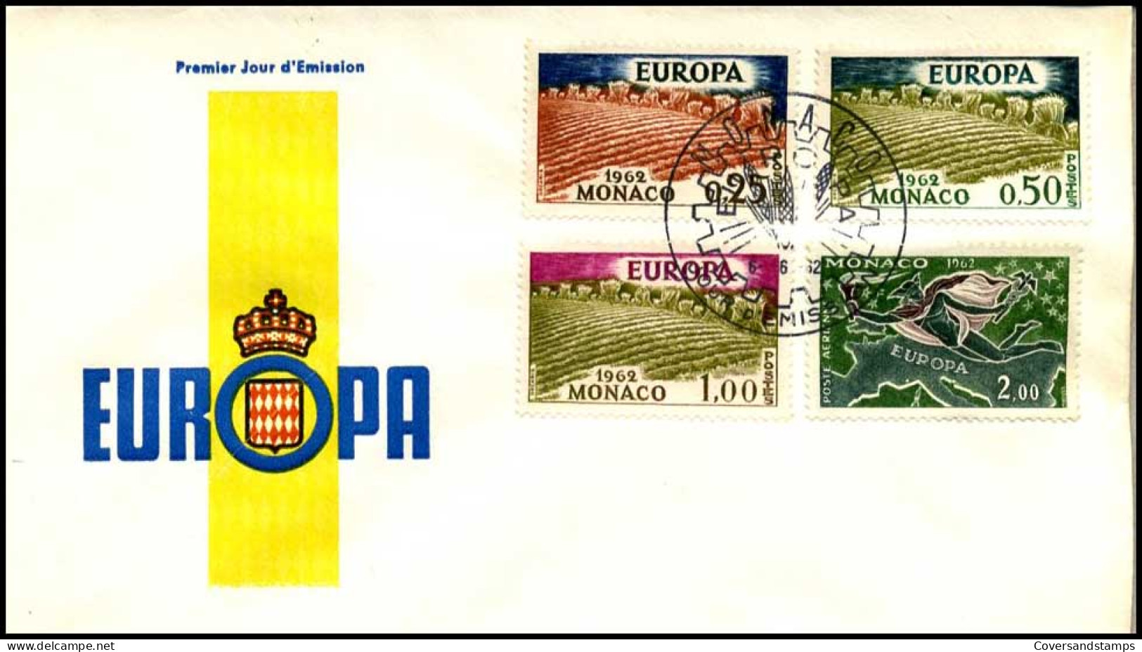  Monaco - FDC - Europa CEPT 1962 - 1962