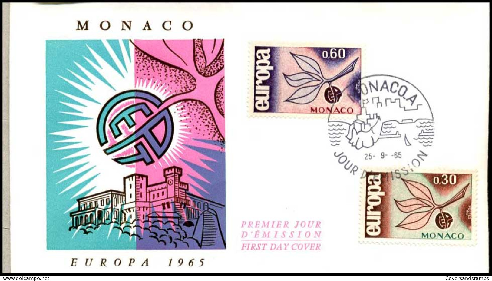  Monaco - FDC - Europa CEPT 1965 - 1965