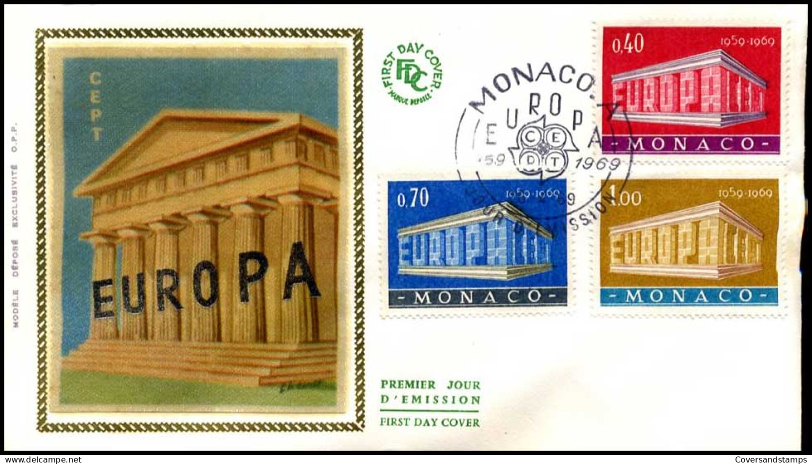  Monaco - FDC - Europa CEPT 1969 - 1969
