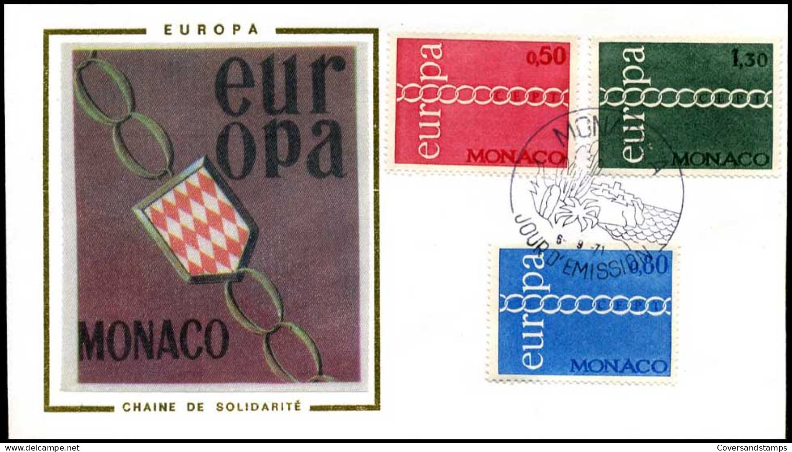  Monaco - FDC - Europa CEPT 1971 - 1971