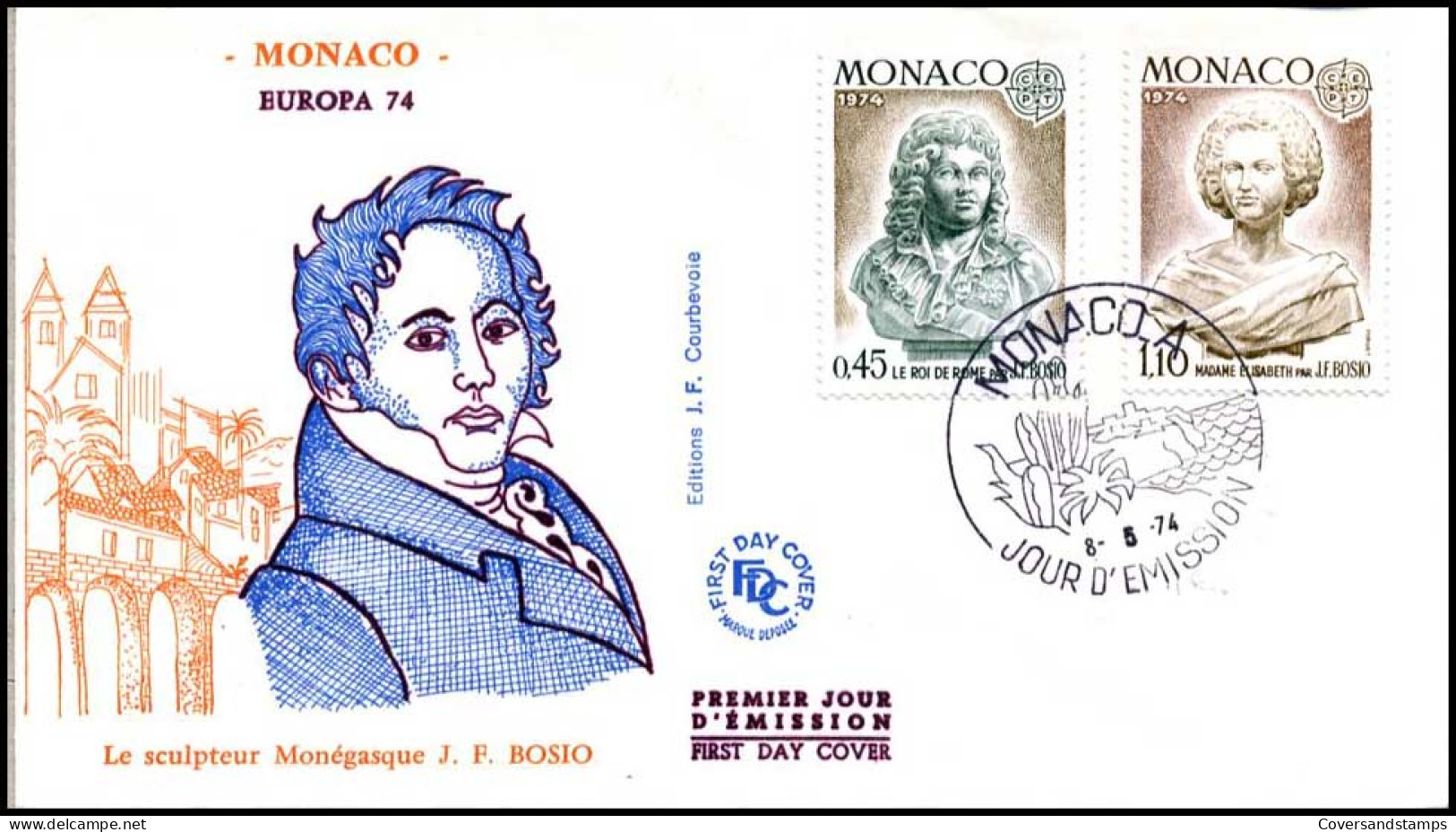  Monaco - FDC - Europa CEPT 1974 - 1974